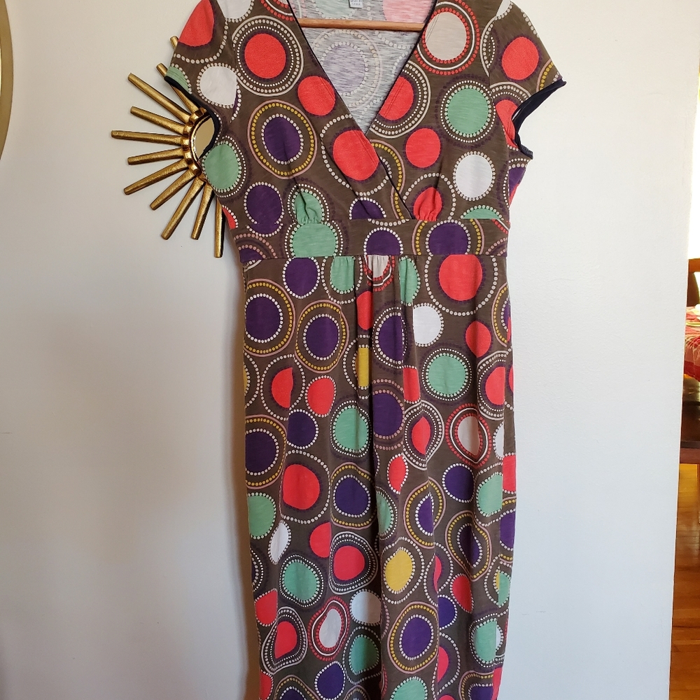 Boden Jersey Dot Dress